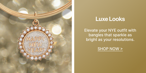 Luxe Looks | Happy New Year Crystal Bangle | SHOP NOW