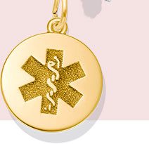 Medical Symbol Charm