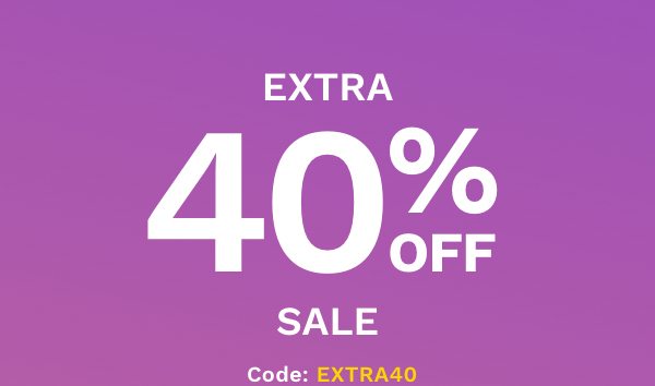 Extra 40% Off Sale