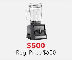 Vitamix Ascent A2500 Black Blender $500