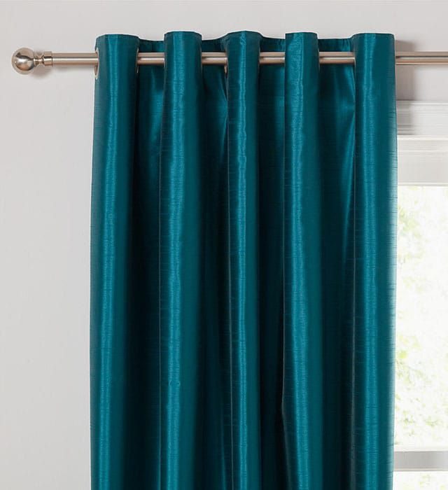 John Lewis & Partners Faux Silk Pair Blackout Curtains