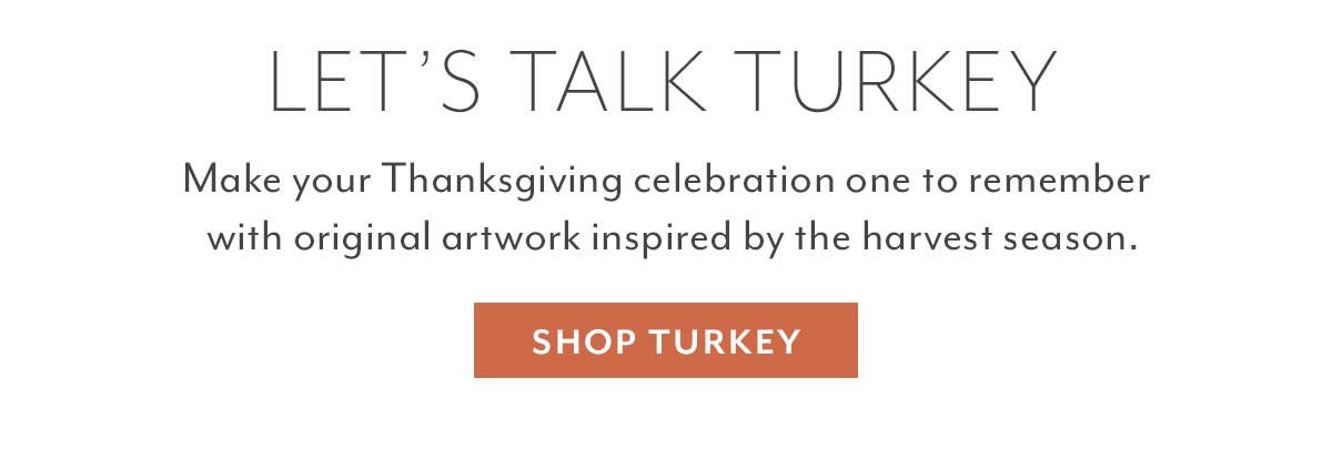 SHOP TURKEY