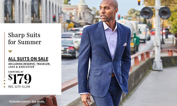 $179 All Suits on Sale