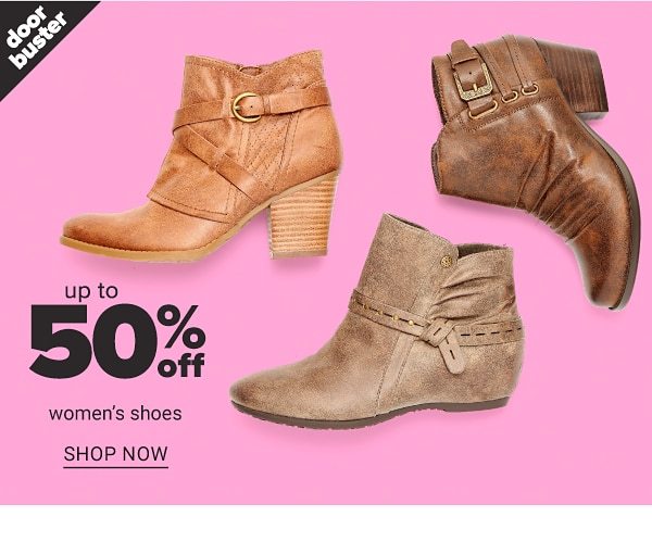  Up to 50% Off Women's Boots & Shoes - Shop Now