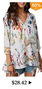 Petal Sleeve Tie Neck Printed Dress