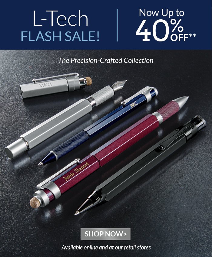 L-Tech Flash Sale - Now Up to 40% Off!