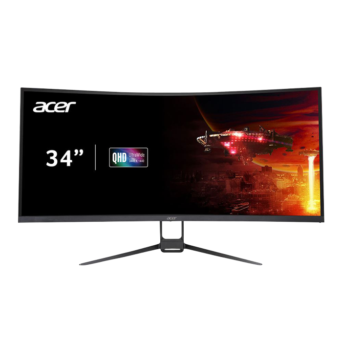 Acer Nitro EDA343CUR 34" 2K WQHD (3440 x 1440) 100Hz Curved Screen Monitor