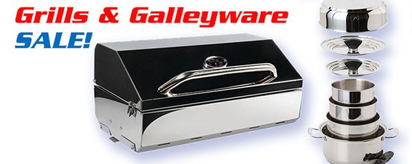 Grills and Galleyware on Sale!