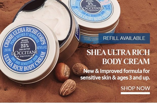 SHEA ULTRA RICH BODY CREAM. SHOP NOW