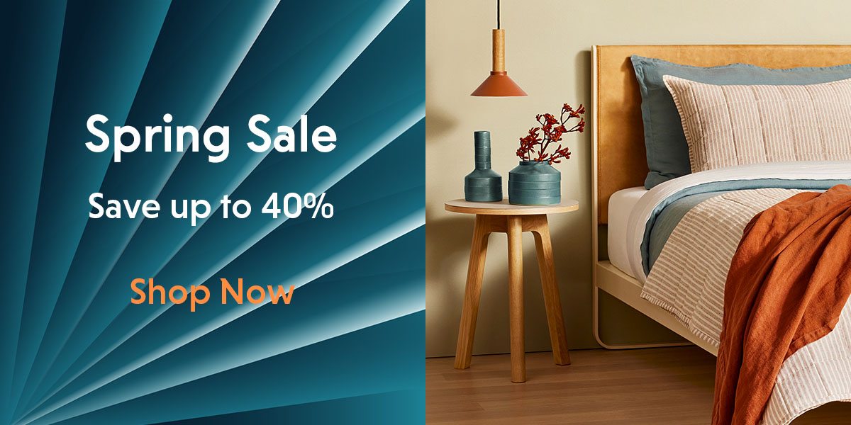 Spring Sale. Save up to 40%.