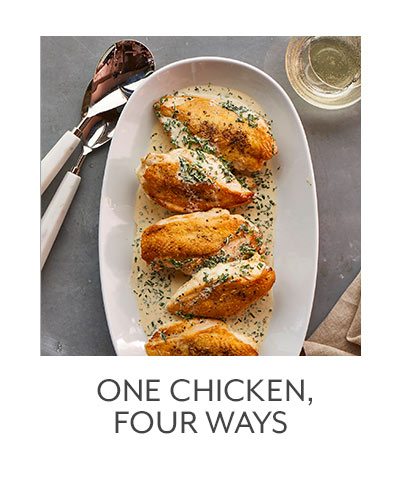 Class: One Chicken, Four Ways