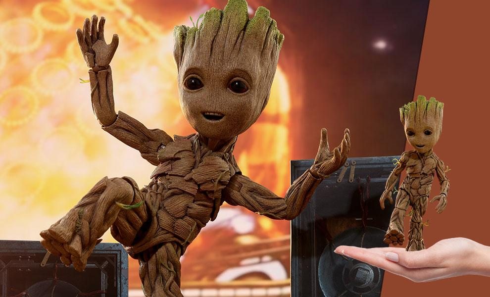 Groot Life-Size Figure by Hot Toys - FREE US Shipping