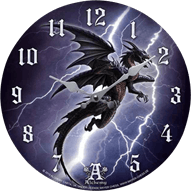 Lightning Dragon Clock