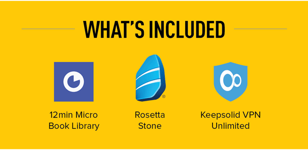 Rosetta Stone Social Distancing Bundle | What's Included