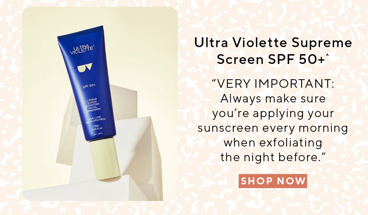 Ultra Violette Supreme Screen SPF 50+ Hydrating Facial Sunscreen^