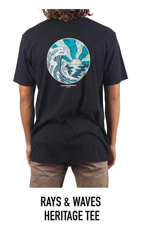 Rays and Waves Heritage Tee