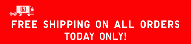 FREE SHIPPING ON ALL ORDERS TODAY ONLY!