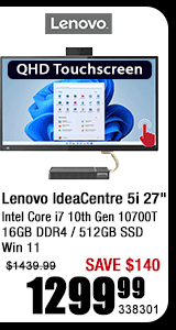 Lenovo IdeaCentre 5i 27 in.