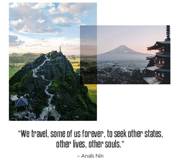 we travel, some of us forever, to seek other states, other lives, other souls