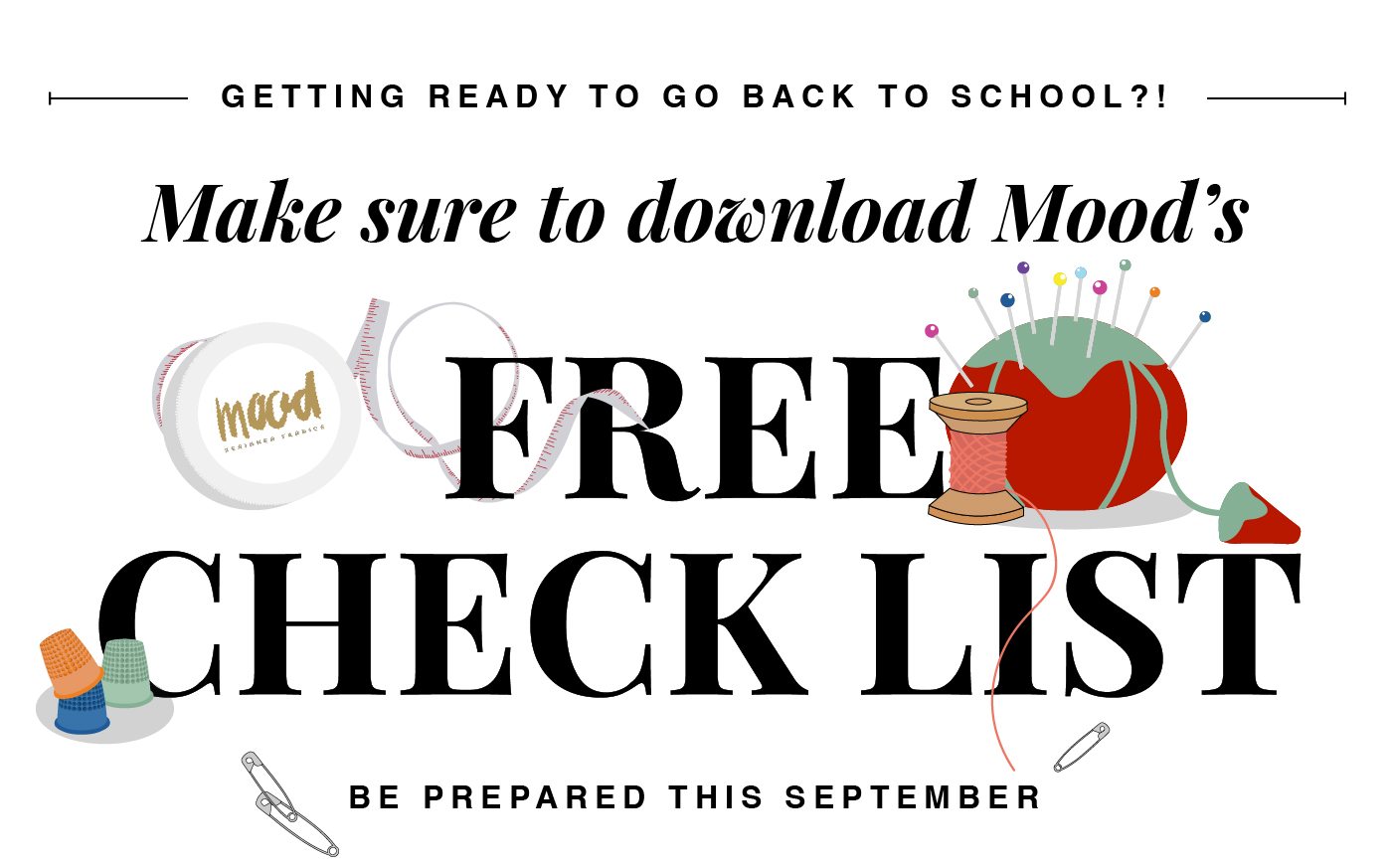 DOWNLOAD YOUR FREE BACK TO SCHOOL CHECK LIST!