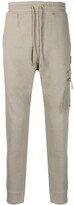 Logo Patch Tapered Track Pants