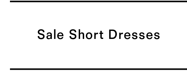 Sale Short Dresses