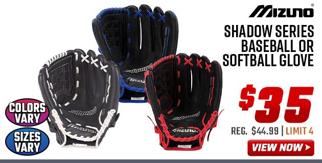 Mizuno Shadow Series Baseball or Softball Glove