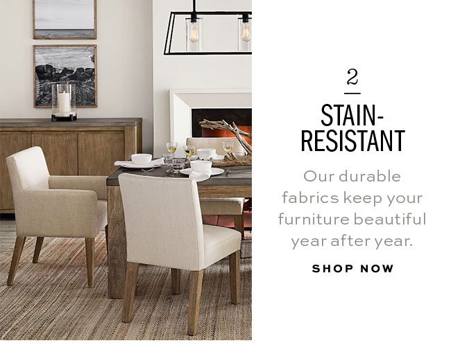 2 STAIN-RESISTANT