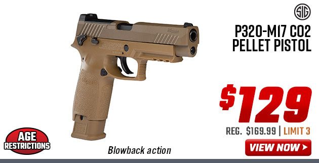 Sig Sauer P320-M17 CO2 Pellet Pistol