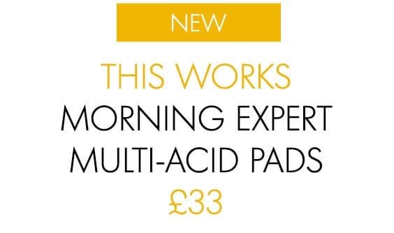 NEW THIS WORKS MORNING EXPERT MULTI-ACID PADS £33