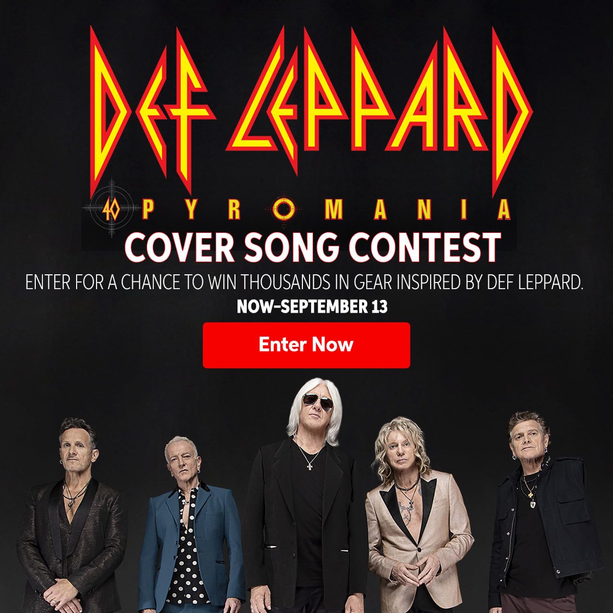 Def Leppard Pyromania Cover Song Contest. Enter Now.