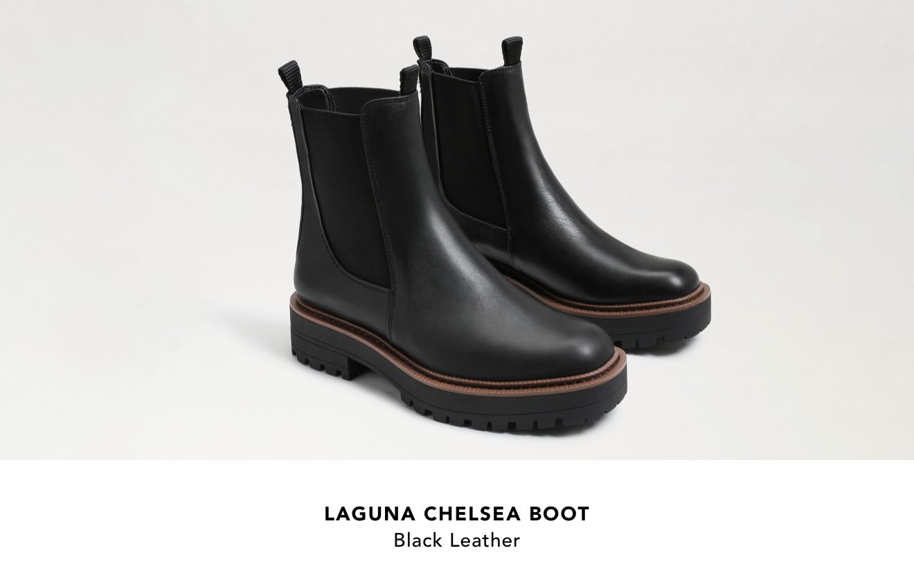 Laguna Chelsea Boot (Black Leather)