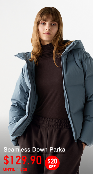 PDP1 - WOMEN SEAMLESS DOWN PARKA