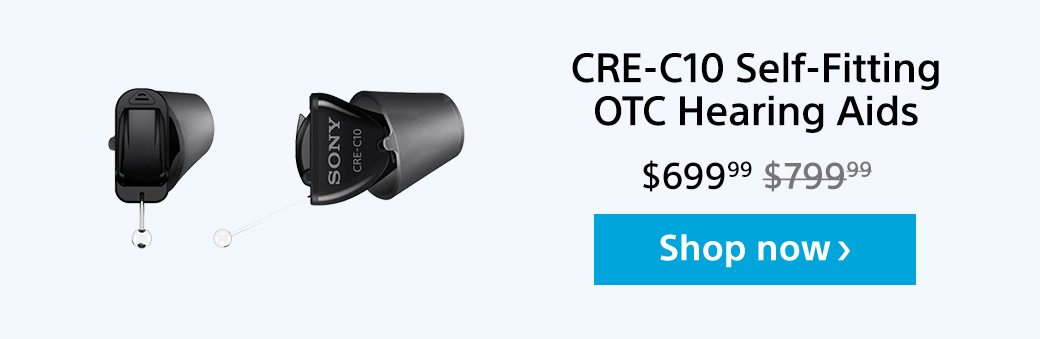 CRE-C10 Self-Fitting OTC Hearing Aids | Shop now