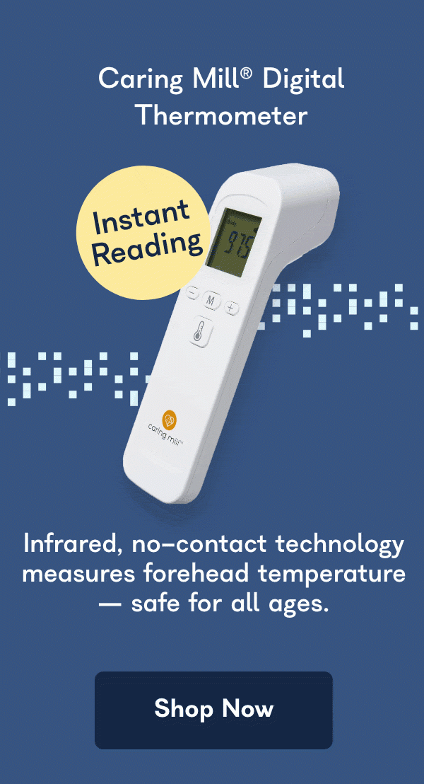 Caring Mill® No-Contact Instant Digital Thermometer