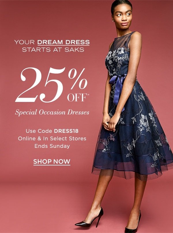 Saks Fifth Avenue Special Occasion ...