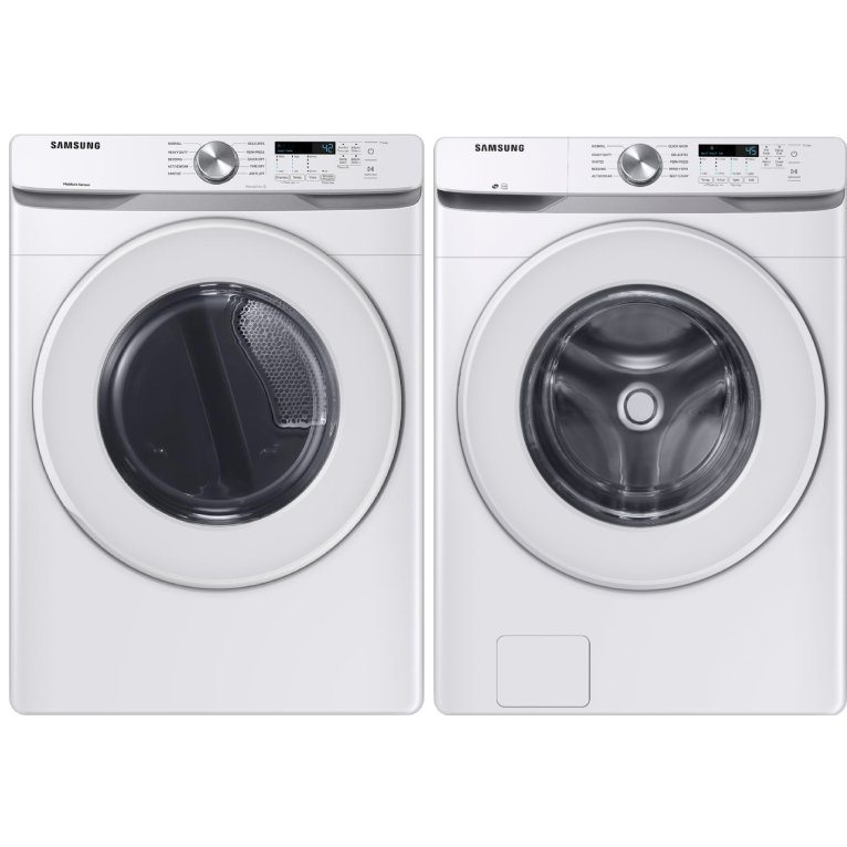 Samsung White Gas Laundry Pair - 6000