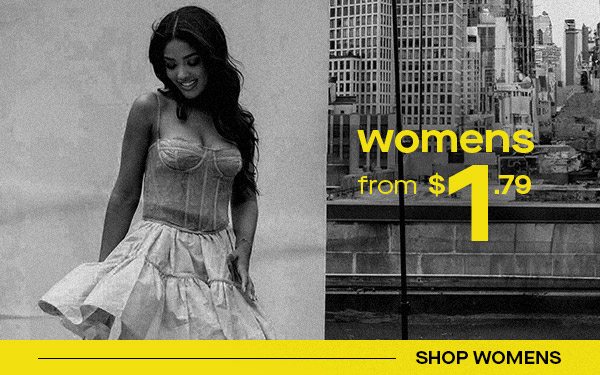 womens from $1.79