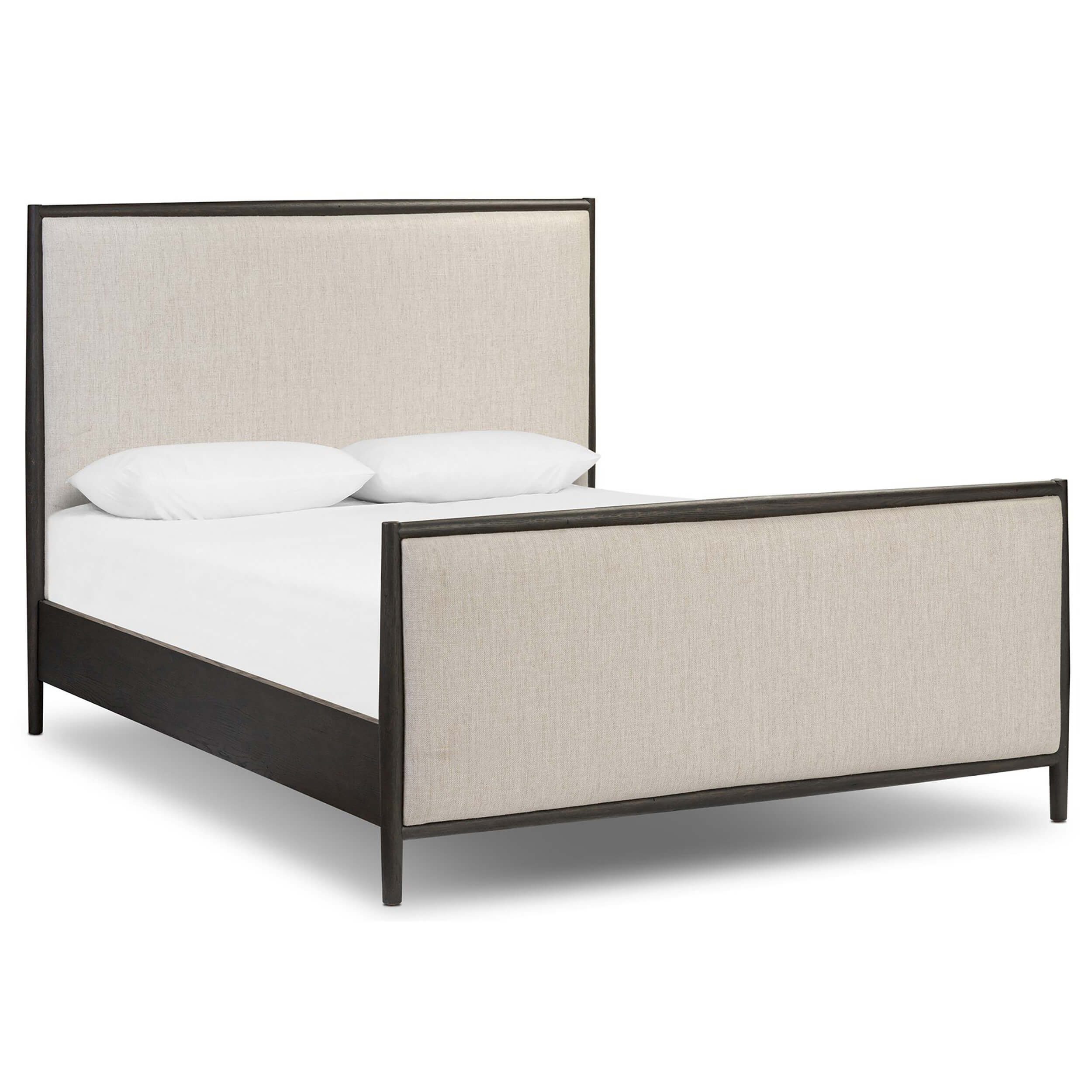 Image of Glenview Bed, Essence Natural/Smoked Black