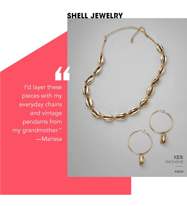 shell jewelry