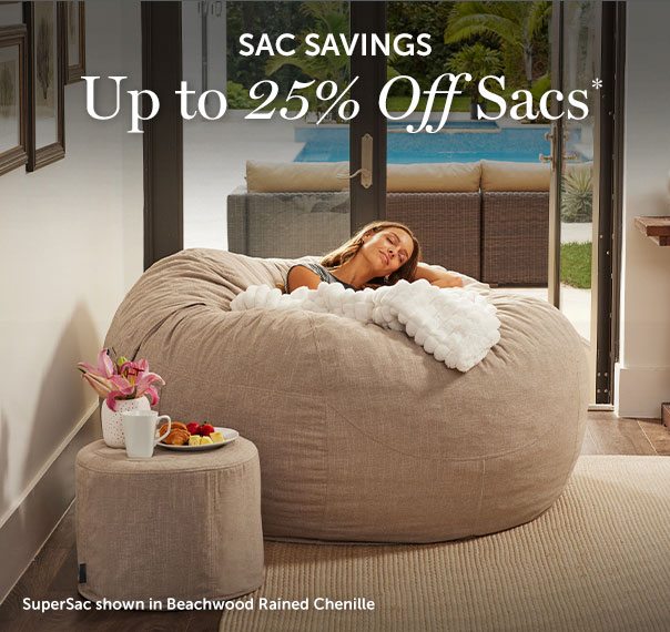 Sac Savings | Up to 25% Off Sacs*