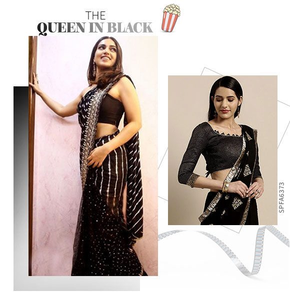 Black Sarees at flat 20% off. Shop!
