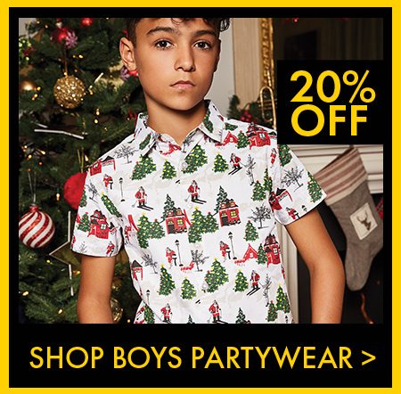 Shop Boys Partywear