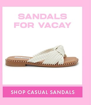 SHOP CASUAL SANDALS