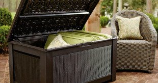 Rubbermaid 93-Gallon Storage Bench Deck Box Only $90 Shipped (Regularly $167) & More