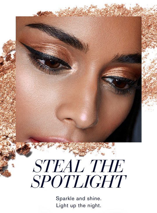 Steal the Spotlight Sparkle and shine. Light up the night. Pure Color Envy EyeShadow Palette in Fiery Saffron Shop Now »