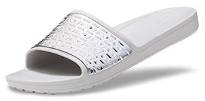 Crocs Sloane Graphic Etched Slides