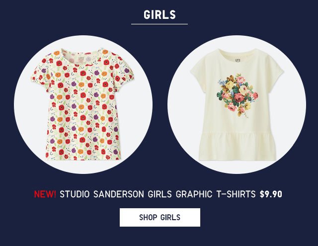 STUDIO SANDERSON GIRLS GRAPHIC T-SHIRTS - SHOP NOW