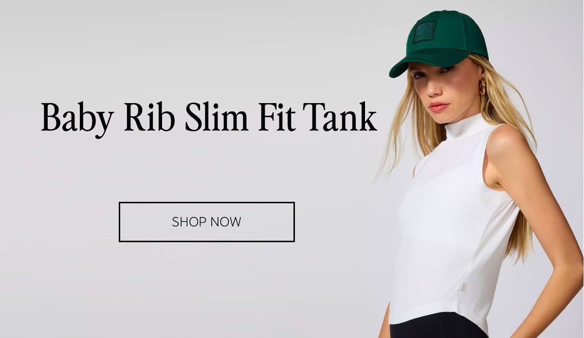 Baby Rib Slim Fit Tank