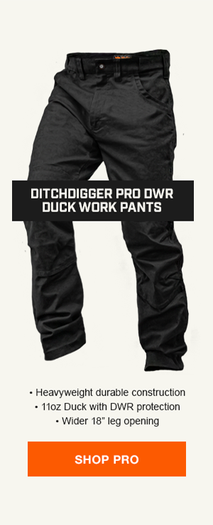 Ditchdigger Pro DWR Duck Work Pants 